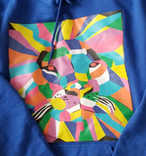 Load image into Gallery viewer, Abstract Lion Hoodie
