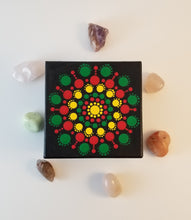 Load image into Gallery viewer, Red/Black/Green Mandala Box
