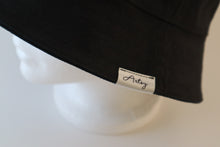 Load image into Gallery viewer, Black Reversible Bucket Hat
